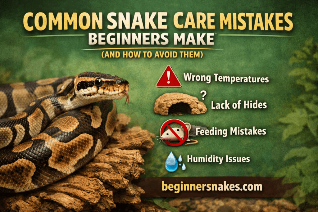 Common Snake Care Mistakes Beginners Make (And How to Avoid Them ...